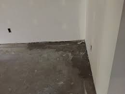 Is Damp In Basement At Floor Wall
