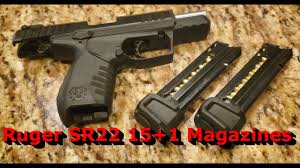 ruger sr22 high capacity 15 1 round