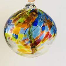 Life Enchantment Art Glass Hanging Ball