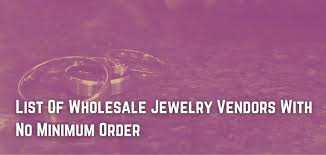 list of whole jewelry vendors with