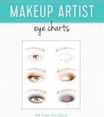 Makeup Artist Eye Charts Gina M Reyna 9781523323722