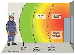 how are arc flash boundaries determined