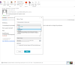 Outlook Extensions Redbooth