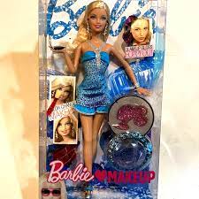 mattel barbie loves makeup doll for