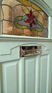1930 s art nouveau stained glass front