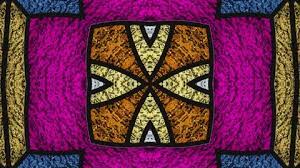 Stained Glass Art Deco Seamless
