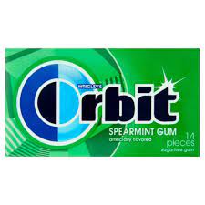 wrigley s orbit spearmint gum 14 count
