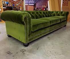 fitzgerald chesterfield sofa in green