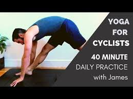 yoga for cyclists a 40 minute yoga