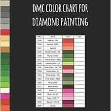 Dmc Color Chart For Diamond Painting