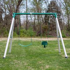 My first metal swing set by sportspower is a small yet sturdy swing set that fits well in any small backyard, whether you own an apartment, townhouse or single family home. The 15 Best Swing Sets For Kids Of All Ages