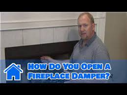 Open A Fireplace Damper