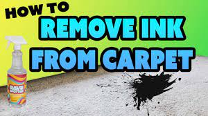 how to get ink out of carpet guide