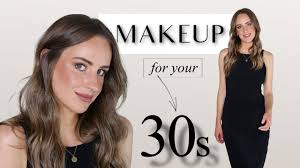 black dress makeup for your 30s