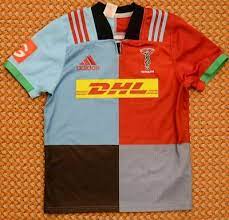 2018 harlequins rugby shirt by adidas