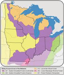 5 ecoregions in the midwest according