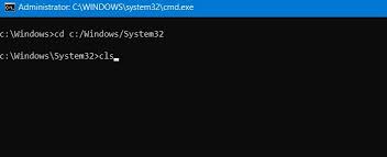 using command prompt in windows