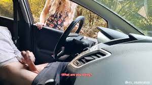 Public dick flash! caught me jerking off in the car in a public park and  help me out. - RedTube