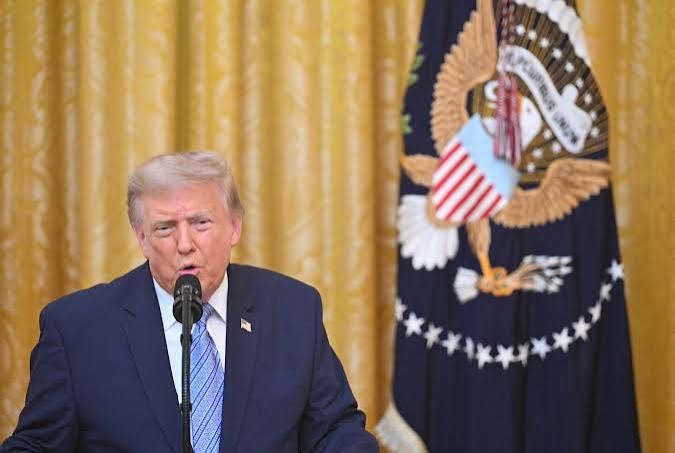 Trump repeats claims, cites election 'vulnerabilities' in speech : NPR