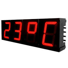 Digital Led Clock Cum Temperature
