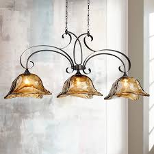 Vetraio 47 W Oiled Bronze Kitchen Island Light Chandelier 18226 Lamps Plus