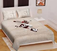 Cotton King Size Double Bed Sheet For Home