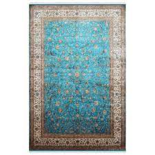 rectangular handmade kashmiri silk