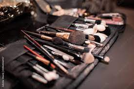 holiday makeup artist tools adobe stock