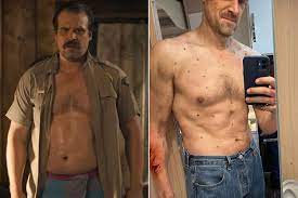 David Harbour Shows His Body Transformation for Stranger Things