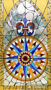 Wall Mural Stained Glass Window