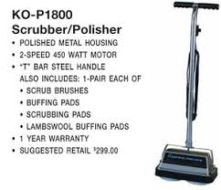 koblenz p 1800 hardfloor polisher