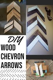 Wood Wall Art Diy Arrow Decor Diy