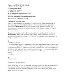 Cover Letter Format Spacing Proper Formal Bunch Ideas Of Business