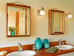 Bathrooms are a calm, reflective place frequented regularly. How To Turn A Wood Crate Into A Mirror Frame How Tos Diy