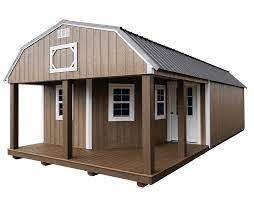 deluxe lofted barn cabin ez portable