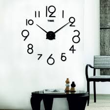 3d Wall Clock Diy Stylish Clock Than