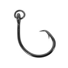 Mustad R39943NP-BN 4X Strong Demon Perfect Offset Circle Ringed Hooks -  Melton Tackle