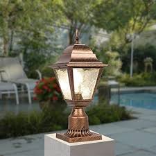 Miyole Outdoor Lantern Post Light