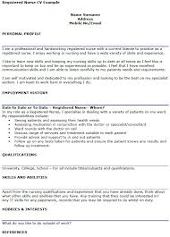 CV Example for Expats  MyperfectCV Learnist org Mental Health Nursing Assistant CV Sample
