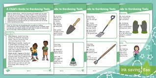 A Child S Guide To Gardening Tools