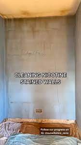 Woman Gets Stained Walls