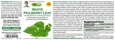 procaps laboratories white mulberry leaf