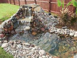 Round River Natural Stone Fountain In