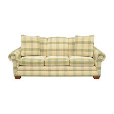 plaid skirted sleeper sofa 81 off