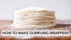 how to make dumpling wrappers by lisa lin