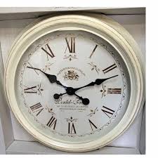 Roman Numeral Metal Frame Clock Dylex