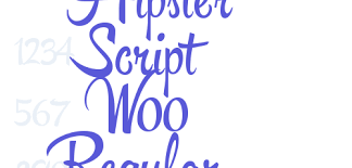 It is another font after lazer 84 font which is another brush paint font. Hipster Script W00 Regular Font Free Download Now