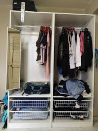 Collect and transport it in one piece or dismantle it yourself for transport. Used Ikea Pax Wardrobe Babies Kids Baby Nursery Kids Furniture Kids Wardrobes Storage On Carousell