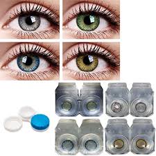 Lens, in anatomy, a nearly transparent biconvex structure suspended behind the iris of the eye, the sole function of which is to focus light rays onto the retina. Buy Soft Eye Combo Pack Of 4 Pairs Of Monthly Color Contact Lenses Green Grey Blue Hazel Zero Power Lenses Only With Case Solution Online At Low Prices In India