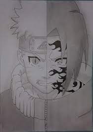 Naruto and Sasuke drawing